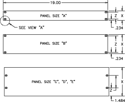 Rack Mount Panels 